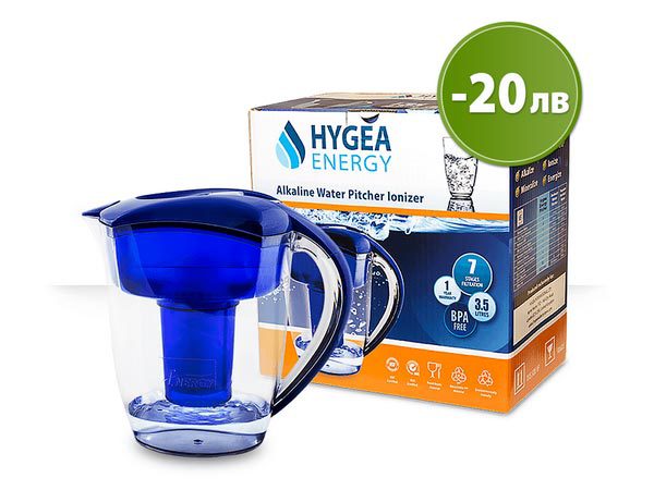 Поръчай каната Hygea Energy на промо цена с 20лв отстъпка сега!